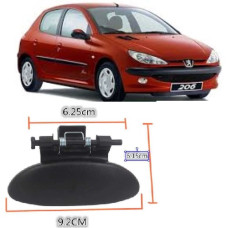 TORPIDO KAPAK ACMA MANDALI YAYLI PEUGEOT 206 1997