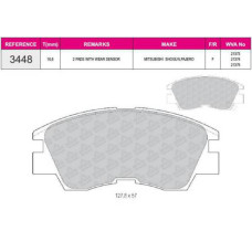 fren balatasi on wva 21373 mitsubishi l200  l300 86-