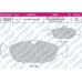fren balatasi on wva 20547 fissiz opel corsa a b 95-