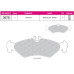 fren balatasi arka wva 21621 mercedes 208 212 214d 2-8 95-
