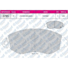 fren balatasi on kanalli wva 23430  ford transit v184 2001-