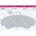fren balatasi on wva 23920  ducato 2-3jtd 2-8jtd  boxer 2-8hdi  jumper 2-8hdi 04