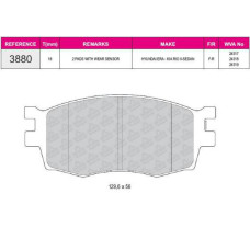 fren balatasi on wva 24317 hyundai accent era 06-