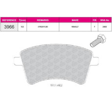 fren balatasi on wva 24693 kangoo 1-5dci 1-6 16v  2008-