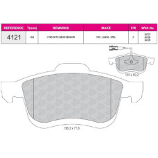 fren balatasi on wva 24727 fiat doblo cargo 1-6mjt 2010-  opel combo 2012-