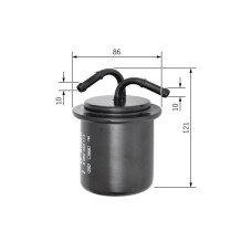 YAKIT FİLTRESİ SUBARU IMPREZA 1.6 1.8 2.0 96 >00 >05 > FORESTER 2.0 2.5 LEGACY O