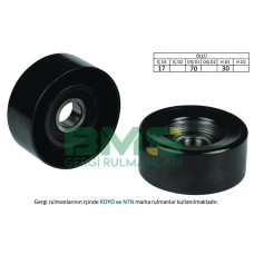 ALTERNATÖR GERGİ RULMANI KOLSUZ HONDA CIVIC 06-12 1.6 / 1.8i 70x30.5