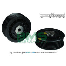 KAYIS GERGI RULMANI MERCEDES W201 W124 W210 W461 W140 W638 B901>B904 KANALLI