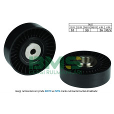 ALTERNATÖR GERGİ RULMANI CRAFTER 2.5 TDI 06 BJK-BJM 90mm
