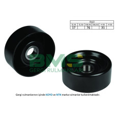 ALTERNATÖR GERGİ RULMANI H1-STAREX-SORENTO 2.5 CRDİ 01 76x33x17 WKM64012