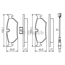 fren balatasi arka wva21276 p806 94-04 scudo 96-