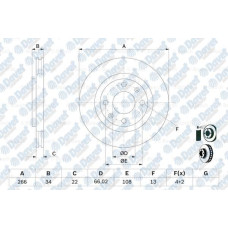 fren diski on  havali peugeot  partner y-m- p206 p207 p307 citroen berlingo c2 e