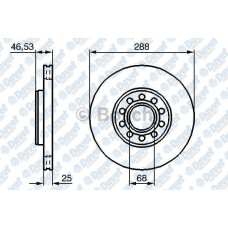 FREN DISKI ON PASSAT 3B2 SUPERB 01-08  A4 AVANT 01-05