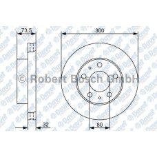 fren diski on havali 300mm jumper iii boxer iii ducato iii 20q kalinlik 32mm 06-