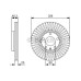 fren diski on havali 288mm volkswagen passat variant96- audi a4 1-6 1-8t a6 94-