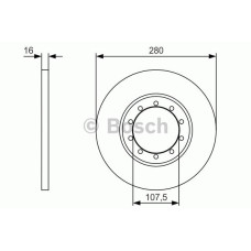 fren diski arka 280mm v347 2-2tdci 2-4tdci 08-