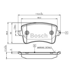 fren balatasi arka wva24606 a4  8k2  a5 07-