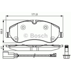 fren balatasi on e-no:0986tb3205 wva 25602 ford transit tourneo custom v362 2-2t