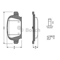fren balatasi arka e-no:0986tb2404 wva23284 corsa c tigra 00-09