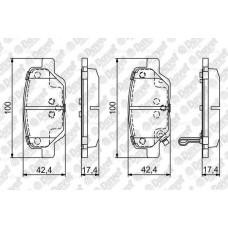 fren balatasi arka wva22449-22450-22451 egea 1-3-1-4-1-6-1-6d 15-