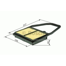 hava filtresi tirnakli civic vii 1-6i 1-7i 01-