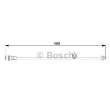 e:no bosch 1987473065 fren balatasi ikaz kablosu 490mm porsche 911 997 3-6 carre