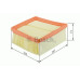 hava filtresi fiesta vi b-max 1-25i 1-4 1-6ti 08- c20002