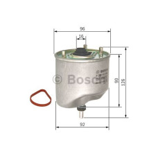 yakit filtresi peugeot pfx-cs762 p207 1-4hdi 1-6hdi p308 p508 p3008 p5008 partne