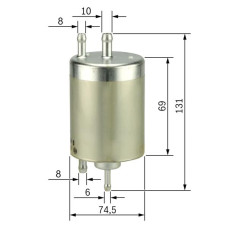 YAKIT FILTRESI MERCEDES M166 W168 W414