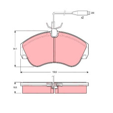 ÖN BALATA FİŞLİ BOXER-DUCATO-JUMPER 1800kg 94 02