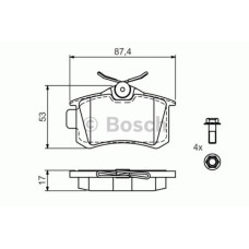 ARKA BALATA FLUENCE-MEGANE II-III-P207-P308-P307-PARTNER-BERLINGO-C2-C3-C4-CROSS