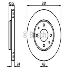 ÖN FREN AYNASI ADET CARISMA 95/6.06 VOLVO S40 1.6 1.8 1.9 2.0 T 95/04 V40 95-04