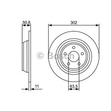 ARKA DISK AYNA YENI KASA MONDEO V 14