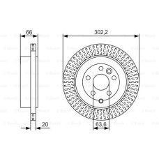 FREN DISKI ARKA FREELANDER 2 L359 2.0 Si4