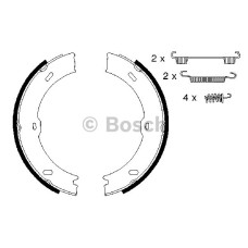 FREN BALATASI ARKA PARK FRENI MERCEDES SPRINTER B906 . VW CRAFTER 30-35-50 TEK T