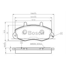 0986TB2019 ÖN BALATA FORD TRANSİT T12 2.0-2.5DI-2.5TD-2.5TDİ 88-03.00 ÇAP 138.8-