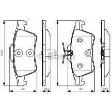 ARKA BALATA FOCUS II CMAX 03 CONNECT 02 LAGUNA III 07 OPEL VECTRA C 02 SIGNUM 03