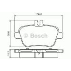 FREN BALATASI ARKA MERCEDES W176 W246 C117 X156 R172