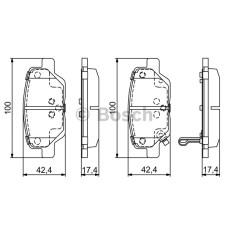 ARKA BALATA FIAT EGEA 1.3-1.4-1.6-1.6D