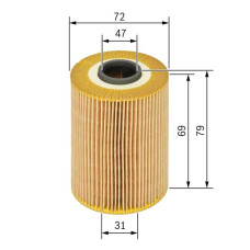 YAG FILTRESI BMW N43 N45 N46 E81 E82 E87 E88 E46 E90 E91 E92 E93 E60 E61 E84 E83