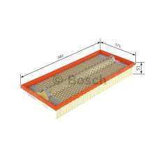 HAVA FILTRESI MERCEDES OM602 W201 W124 W460 W463