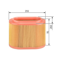 HAVA FİLTRESİ CLIO II 98>05 KANGOO 97>MEGANE I 96>LOGAN 04>SANDERO 08> SOLENZA 0