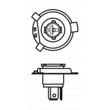 AMPUL - PURELİGHT - 12V - HS1 H4 MOTOSİKLET TİPİ - 35/35W - PX43T