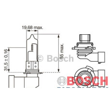 1987302153 AMPUL ECO 12V HB4 51W P22d