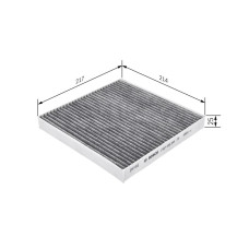 POLEN FILTRESI SMART FORTWO Coupe 453 14> KARBONLU