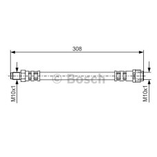 FREN HORTUMU ARKA MERCEDES W202 W203 C208 C209 W210 R129 R170 W140 B901 B905