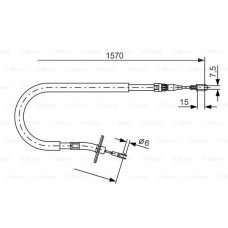 FREN HALATI ARKA SOL MERCEDES SPRINTER B904 96 06 1565mm/1390mm