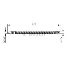 FREN HORTUMU ARKA MERCEDES W204 S204 C204 S212 C207 W220 X204 R230