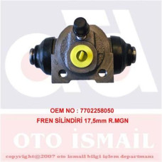 FREN SİLİNDİRİ MGN I 1.4-1.6 16V-2.0-1.9 96-03 17.5mm 0204116182