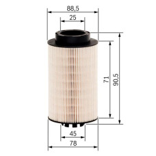 YAKIT FİLTRESİ ASTRA J 10 INSIGNIA 08 MERIVA B 10 ZAFIRA C 12 CRUZE 09